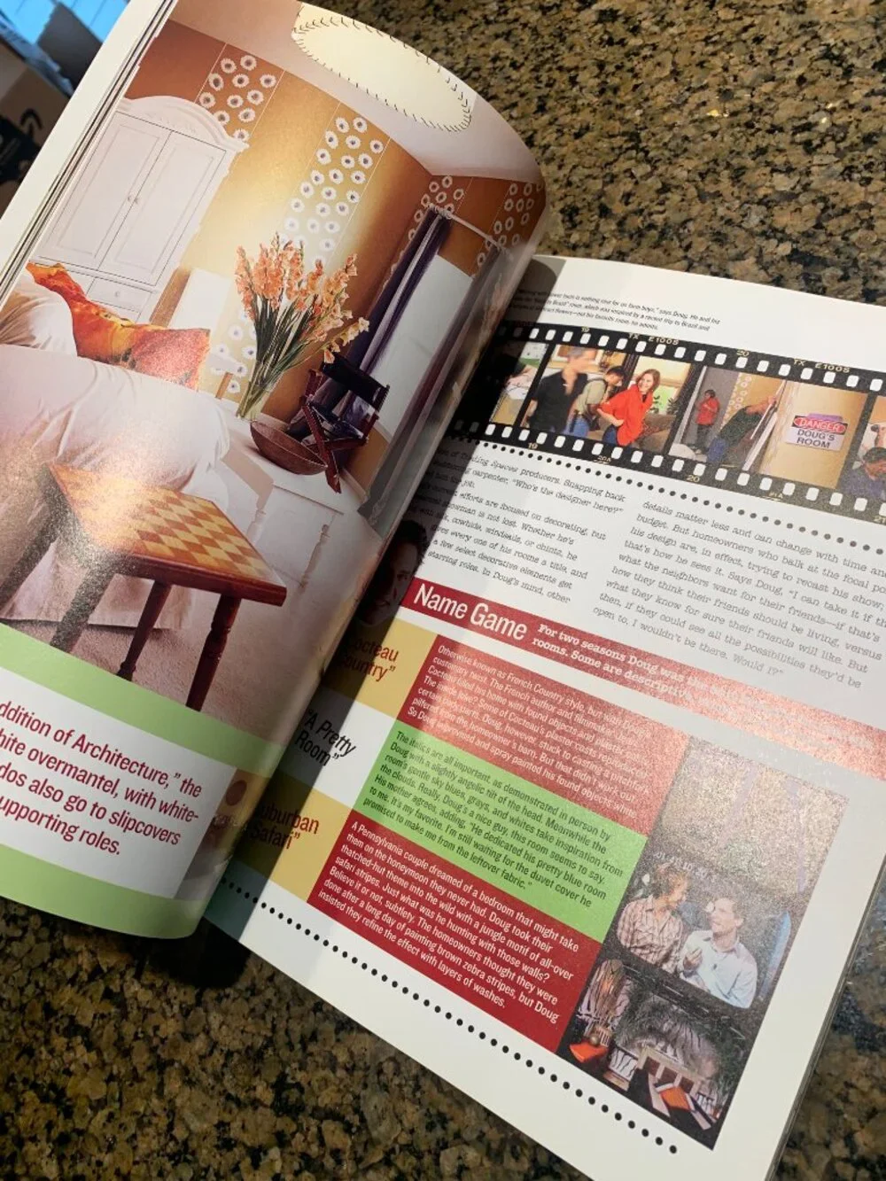 Vintage Trading Spaces Behind the Scenes Paperback Book TLC 2003 Brian Kramer